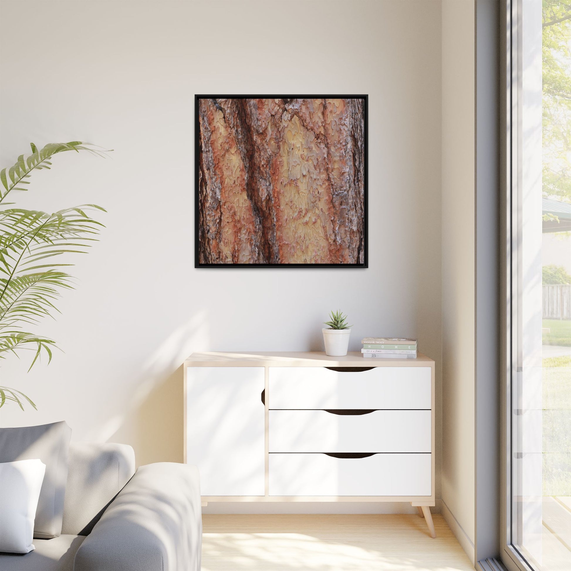 Rustic Rhythms - Unique Stretched Canvas Wall Art - Art By Earth