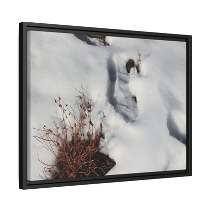 Frostbound Whispers - Unique Stretched Canvas Wall Art