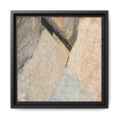 Rock Fragment - Unique Stretched Canvas Wall Art - Art By Earth