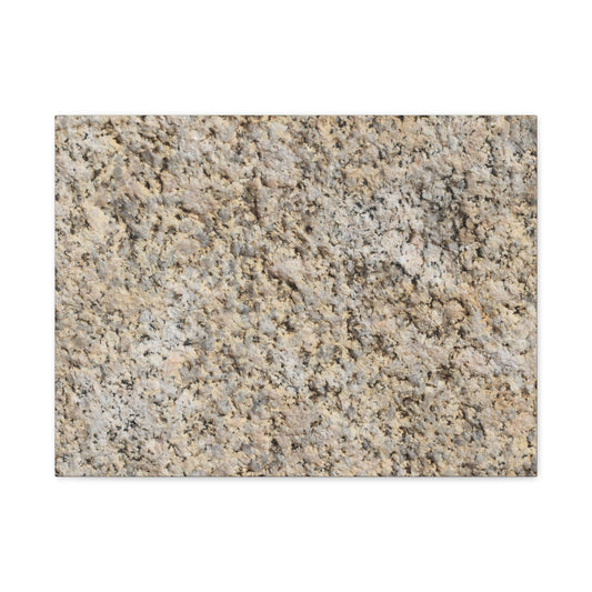 Granular Echoes - Unique Frameless Canvas Wall Art - Art By Earth