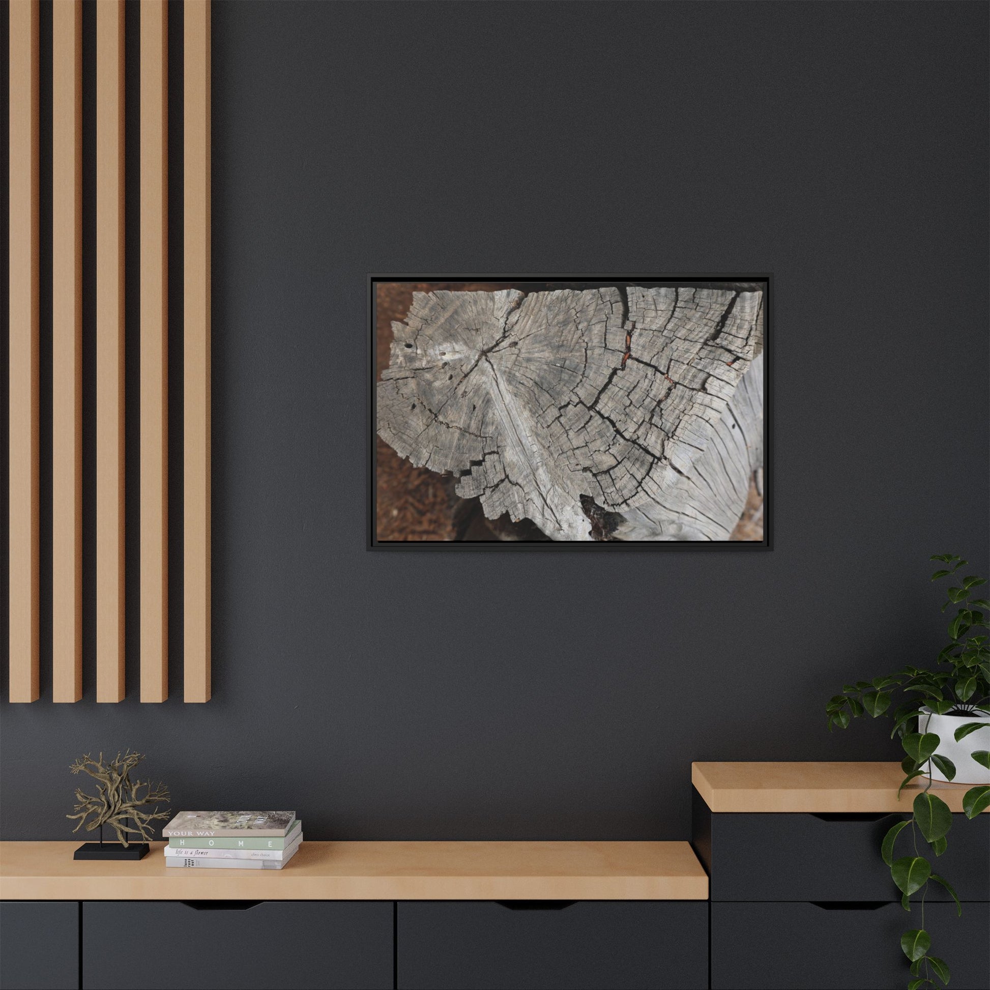 Time's Signature - Unique Stretched Canvas Wall Art - Art By Earth