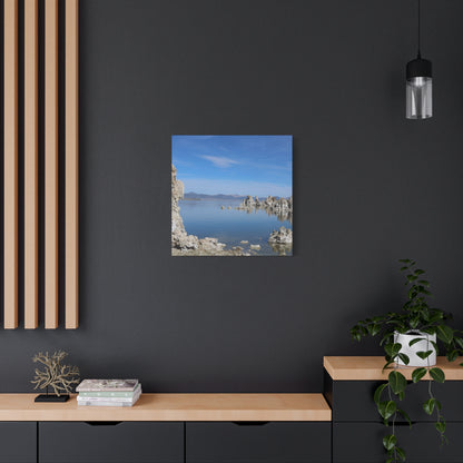 Echoes of Stone and Water - Unique Frameless Canvas Wall Art