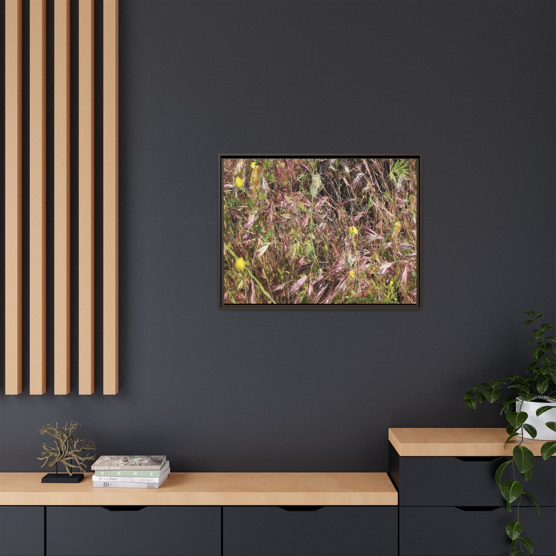 Autumn Meadow - Unique Stretched Canvas Wall Art - Art By Earth
