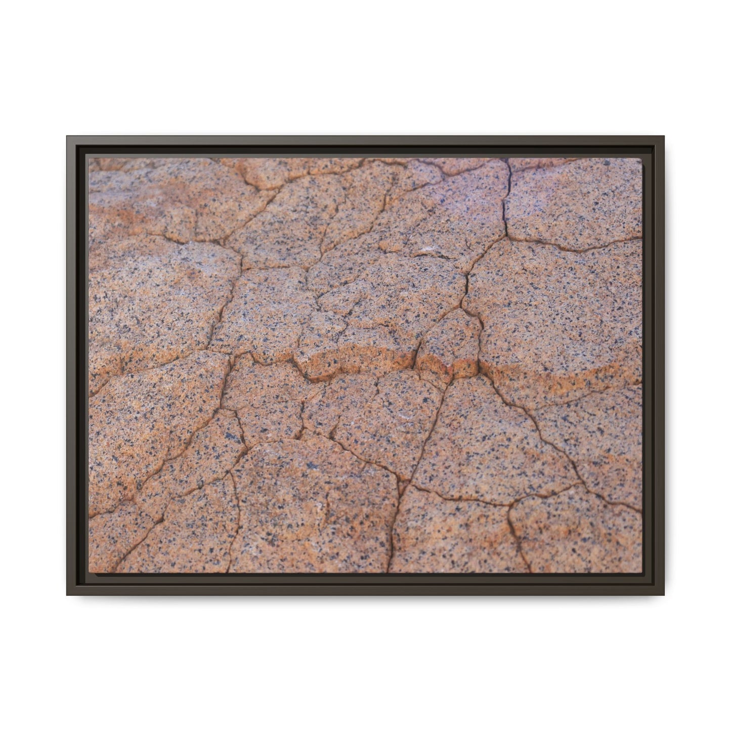 Fragmented Earth - Unique Stretched Canvas Wall Art - Art By Earth