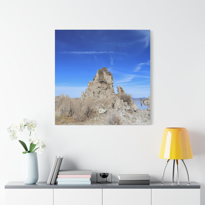 Mono Lake Solitude - Unique Frameless Canvas Wall Art
