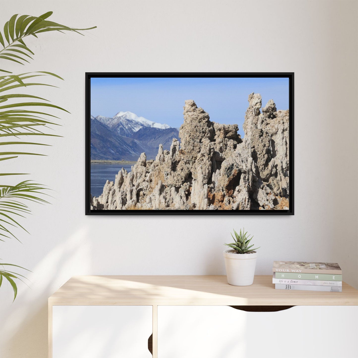 Mono Lake Tufa - Unique Stretched Canvas Wall Art