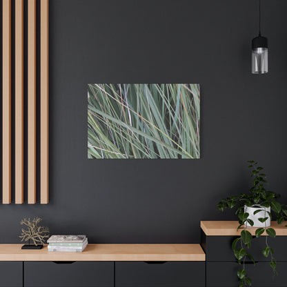 Whispers of Green - Unique Frameless Canvas Wall Art - Art By Earth