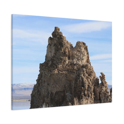 Mono Lake Monolith - Unique Frameless Canvas Wall Art