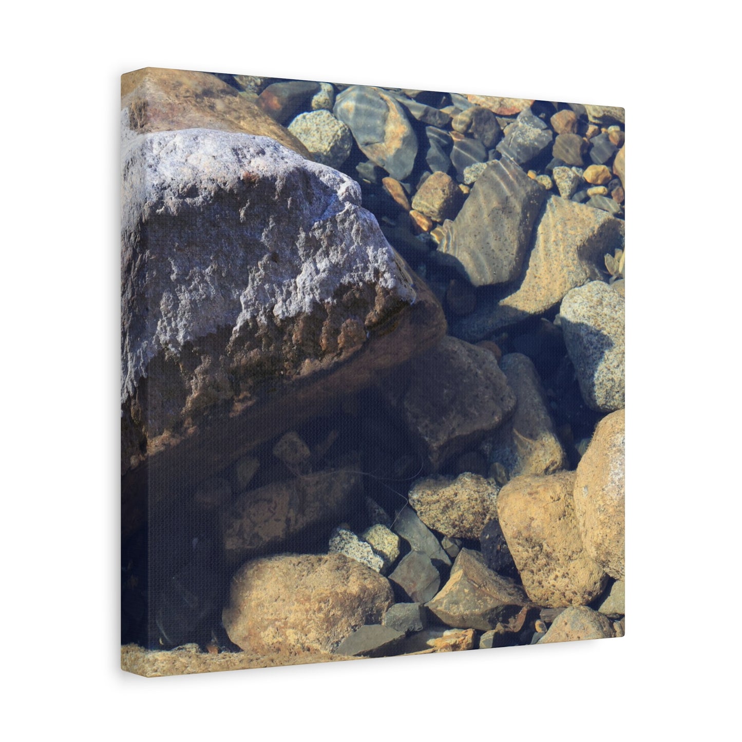Lithic Symphony - Unique Frameless Canvas Wall Art
