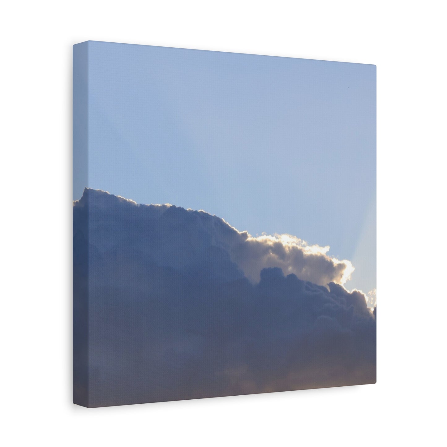 Cloud Mountain - Unique Frameless Canvas Wall Art