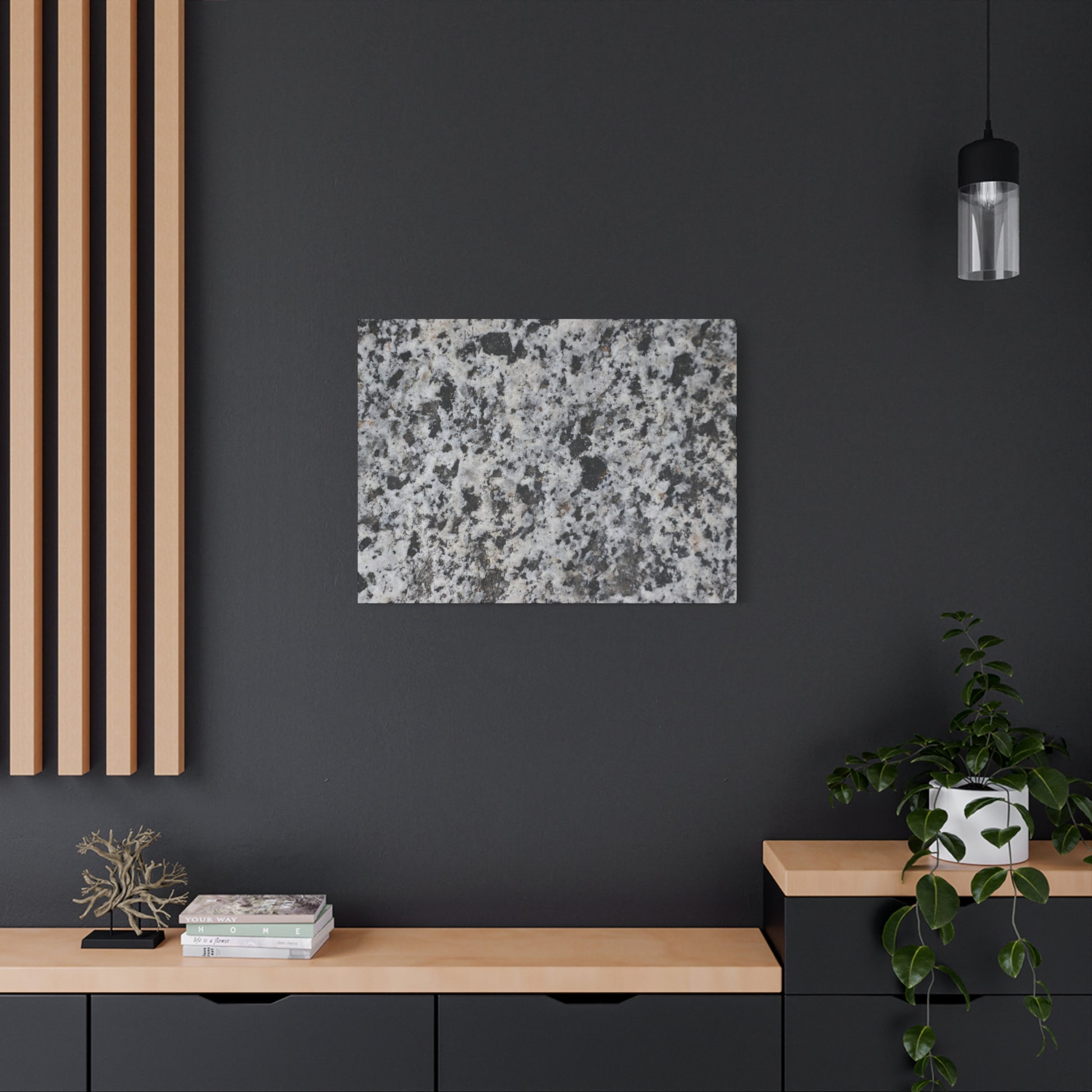 Grainy Whispers - Unique Frameless Canvas Wall Art - Art By Earth