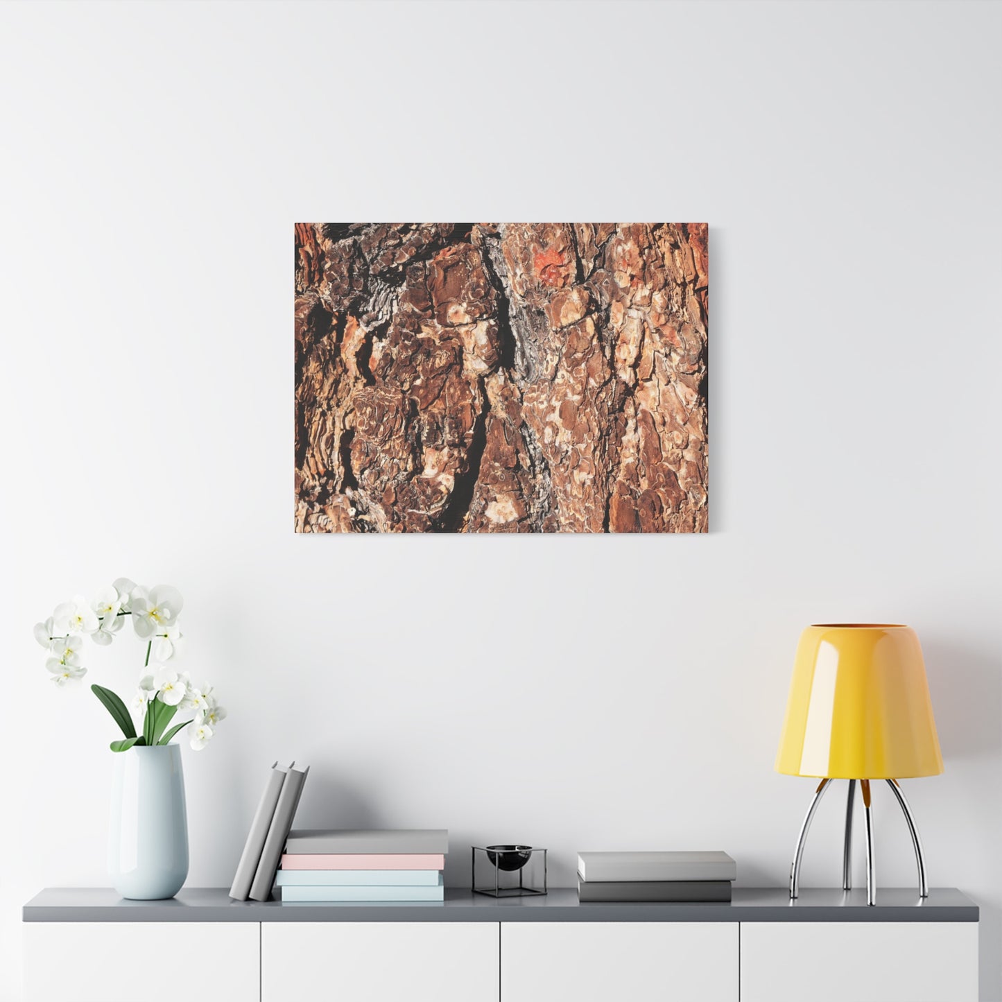 Russet Echoes - Unique Frameless Canvas Wall Art