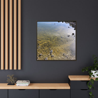 Ripples of Stone - Unique Stretched Canvas Wall Art