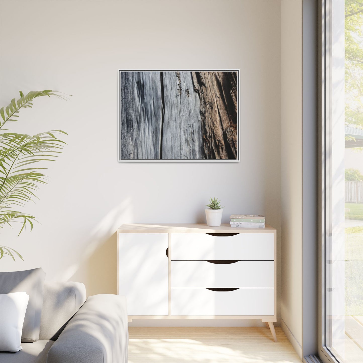 Wood's Lament - Unique Stretched Canvas Wall Art - Art By Earth