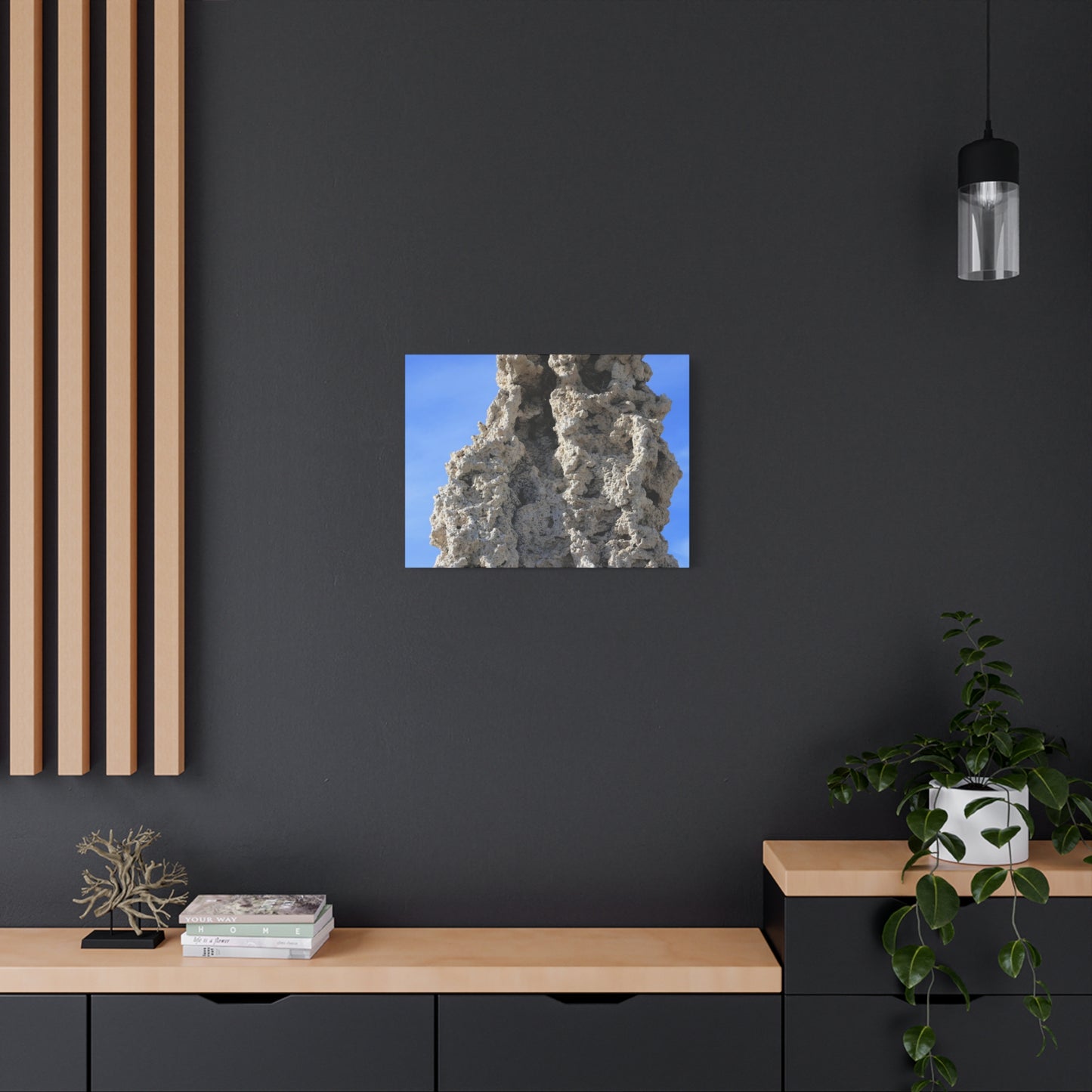 Calcified Whispers - Unique Frameless Canvas Wall Art