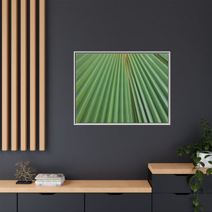 Verdant Veins - Unique Stretched Canvas Wall Art - Art By Earth