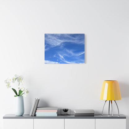 Sky's Ethereal Dance - Unique Frameless Canvas Wall Art - Art By Earth
