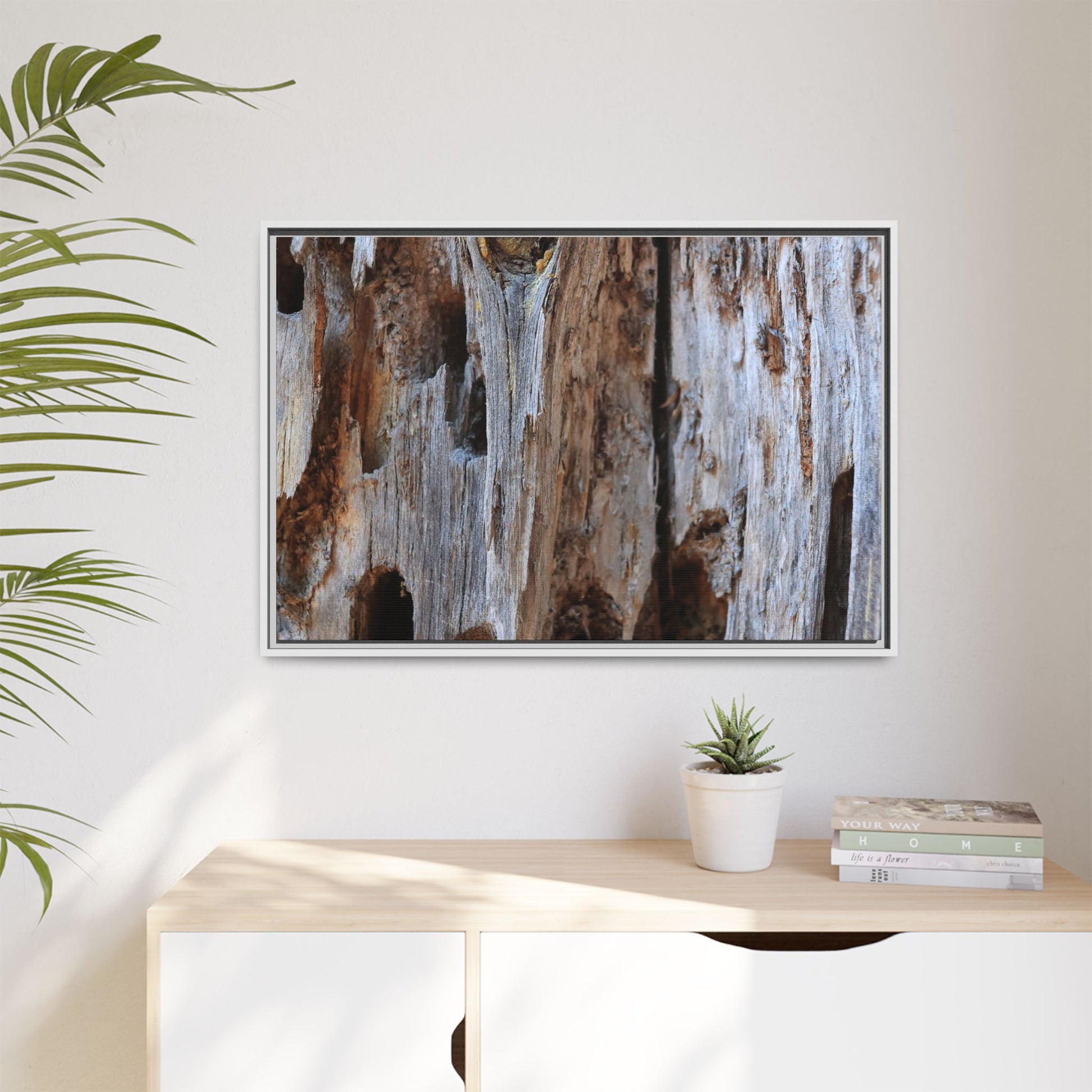 Decaying Splendor - Unique Stretched Canvas Wall Art - Art By Earth