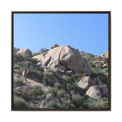 Ancient Stone Landscape - Unique Stretched Canvas Wall Art - Art By Earth