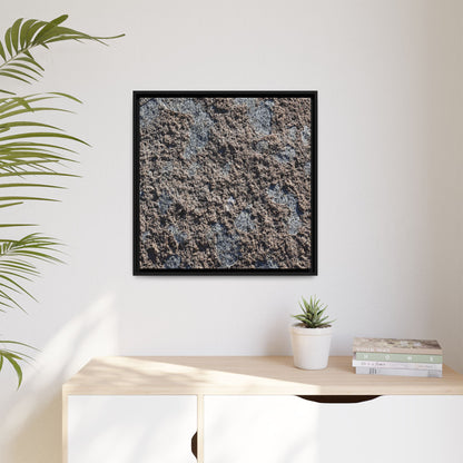 Textured Ground - Unique Stretched Canvas Wall Art