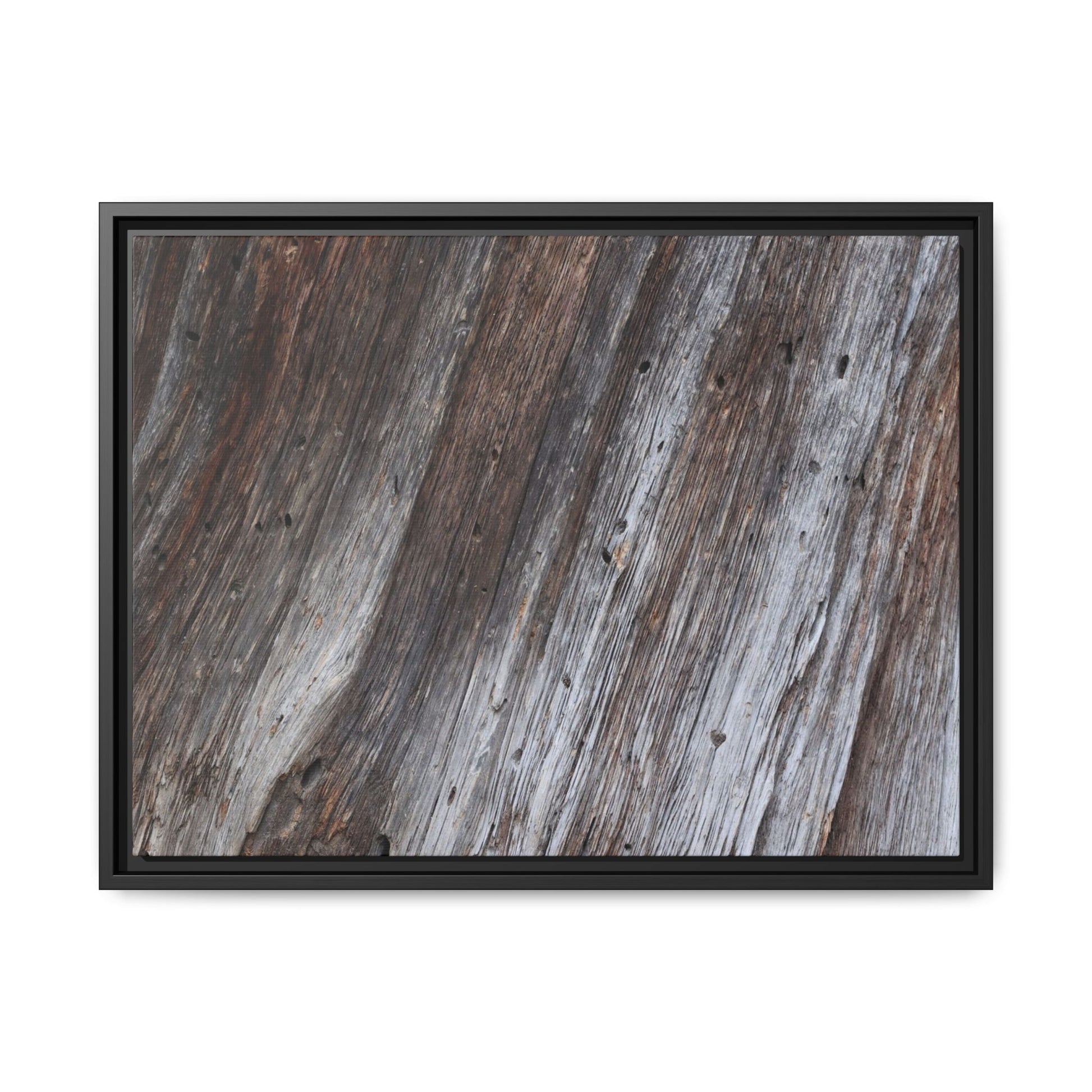 Aged Timber Texture - Unique Stretched Canvas Wall Art - Art By Earth