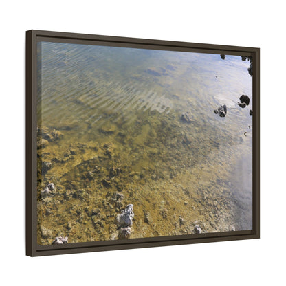 Ripples of Stone - Unique Stretched Canvas Wall Art