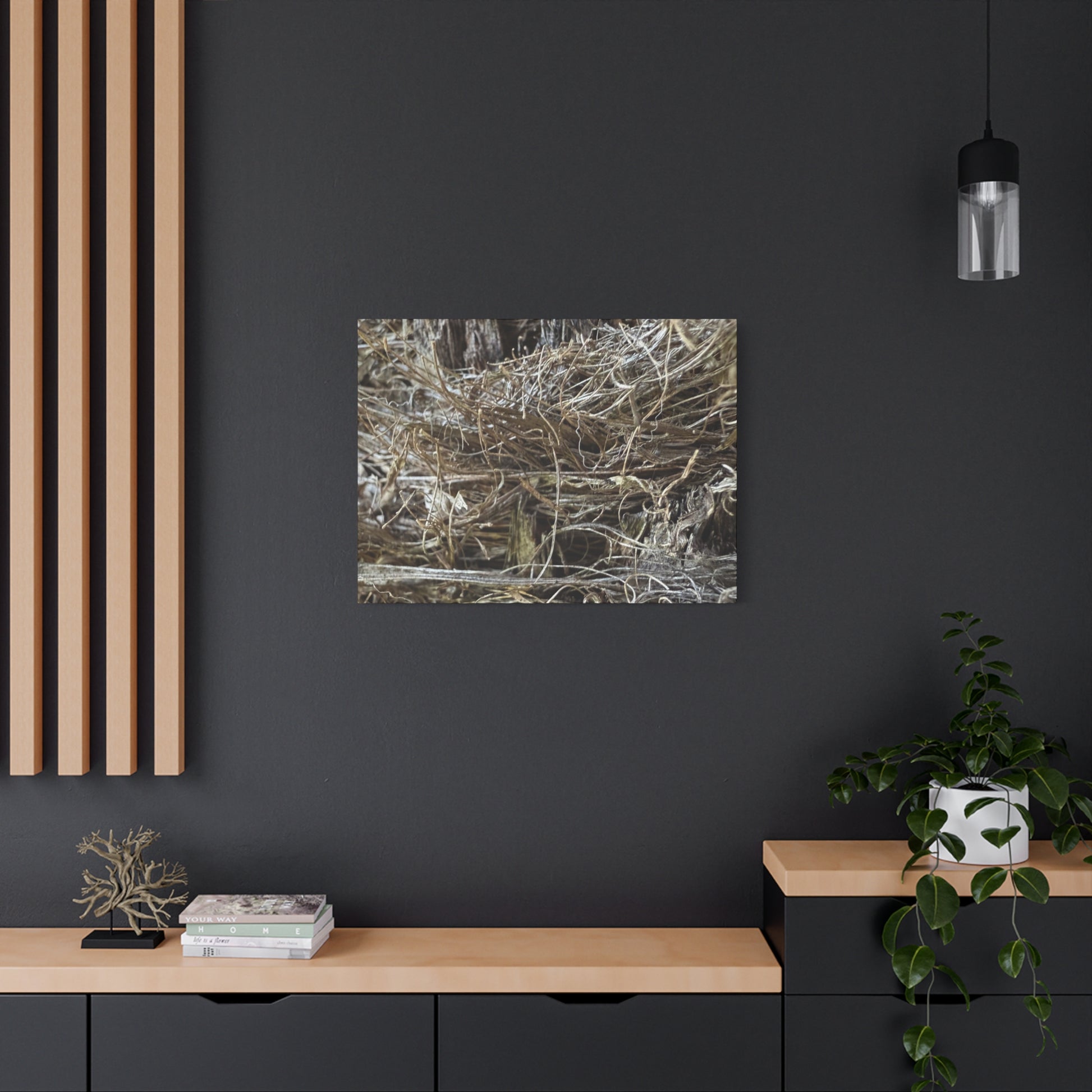 Whispers in Dry Grass - Unique Frameless Canvas Wall Art - Art By Earth