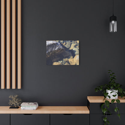 Lithic Symphony - Unique Frameless Canvas Wall Art