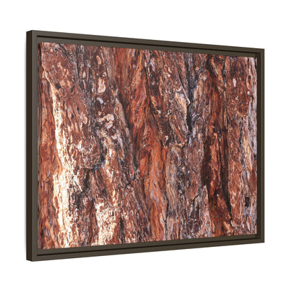 Wooden Mosaic - Unique Stretched Canvas Wall Art