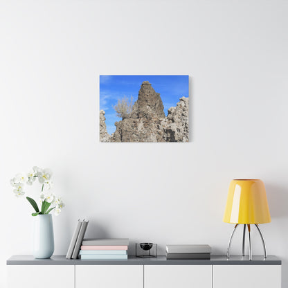 Towering Sentinels of Stone - Unique Frameless Canvas Wall Art