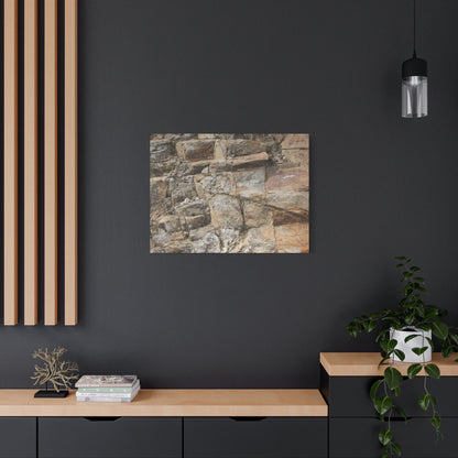 Stone Memories - Unique Frameless Canvas Wall Art - Art By Earth