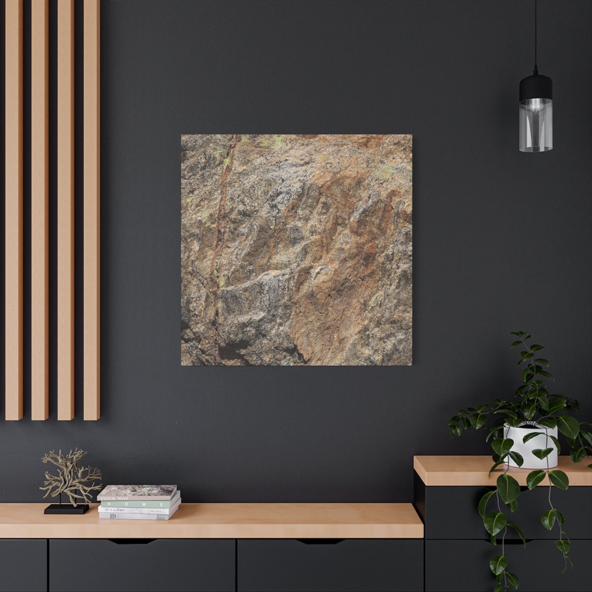 Erosion's Palette - Unique Frameless Canvas Wall Art - Art By Earth