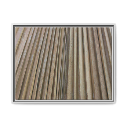 Wooden Whispers - Unique Stretched Canvas Wall Art - Art By Earth