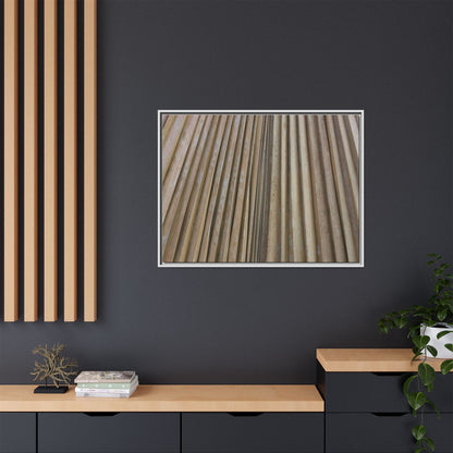 Wooden Whispers - Unique Stretched Canvas Wall Art - Art By Earth