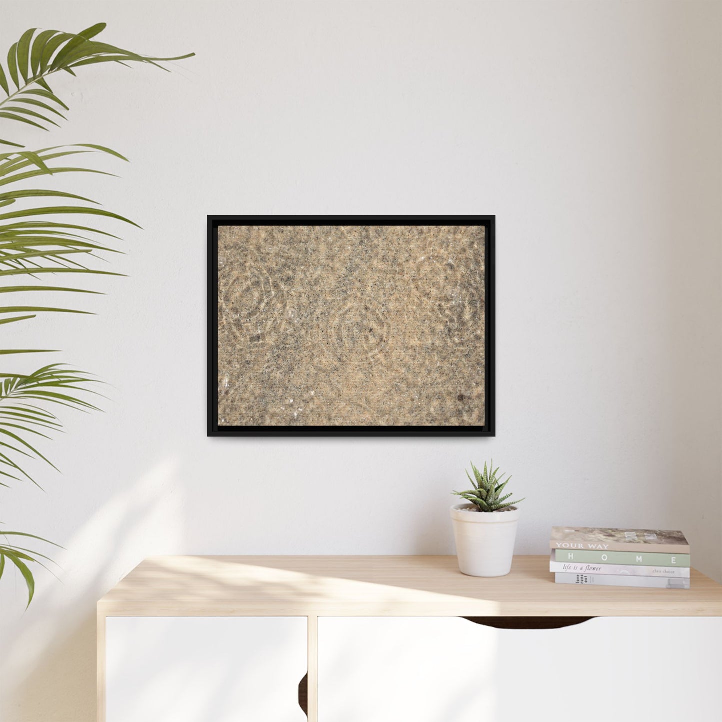 Whispers of Sand - Unique Stretched Canvas Wall Art - Art By Earth
