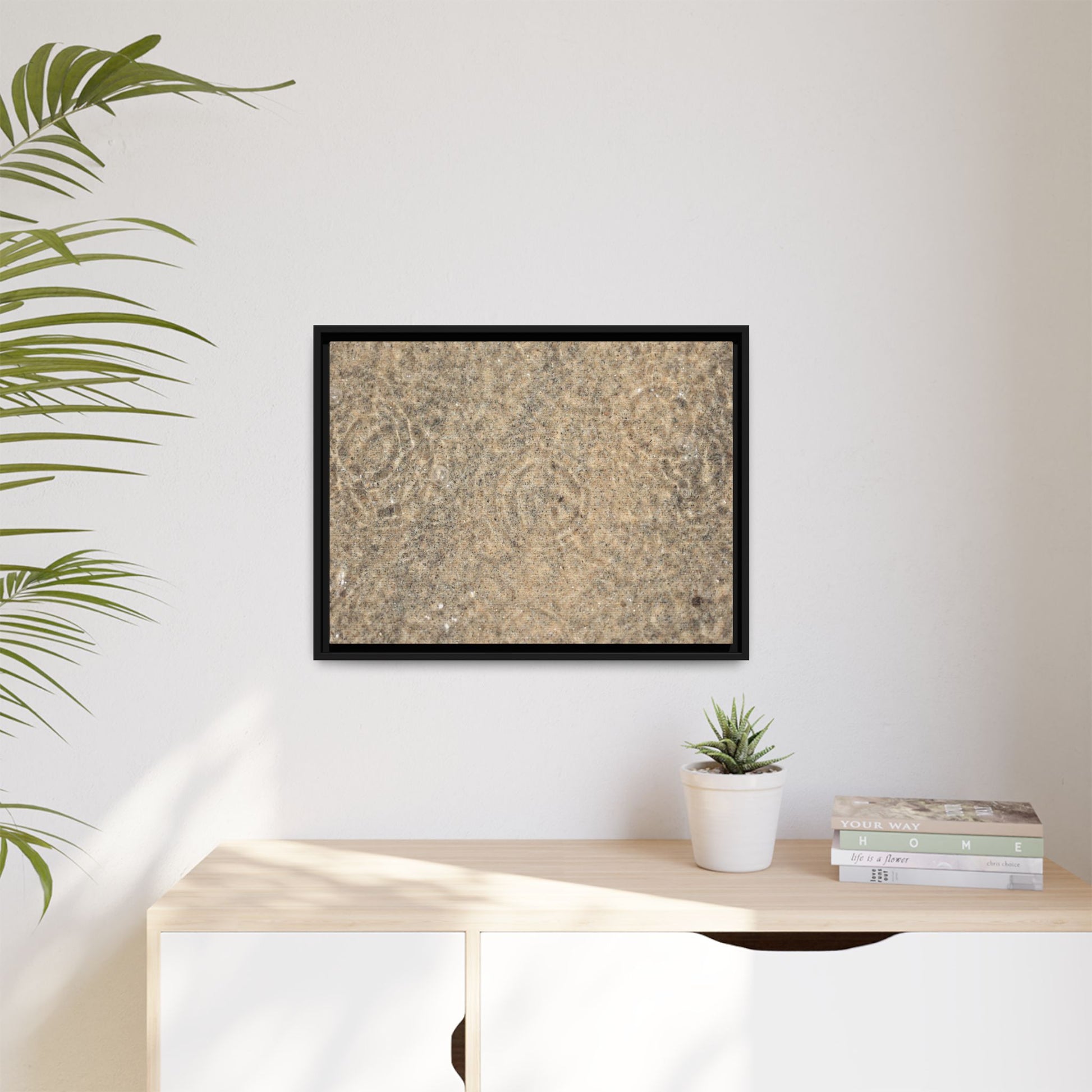 Whispers of Sand - Unique Stretched Canvas Wall Art - Art By Earth