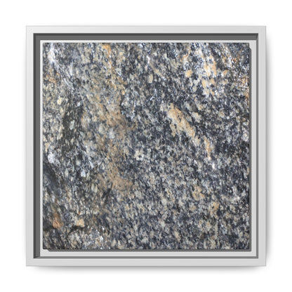 Crystalline Echoes - Unique Stretched Canvas Wall Art - Art By Earth