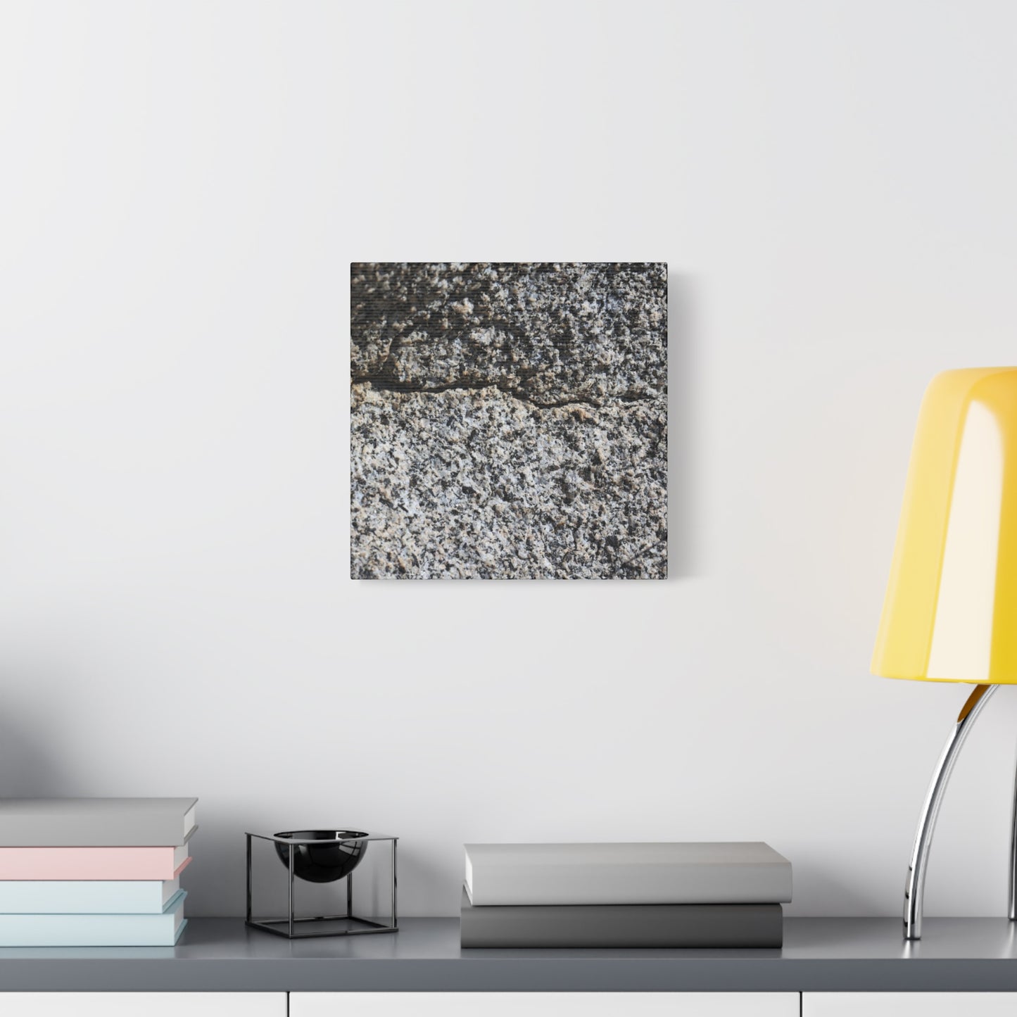 Concrete Texture - Unique Frameless Canvas Wall Art