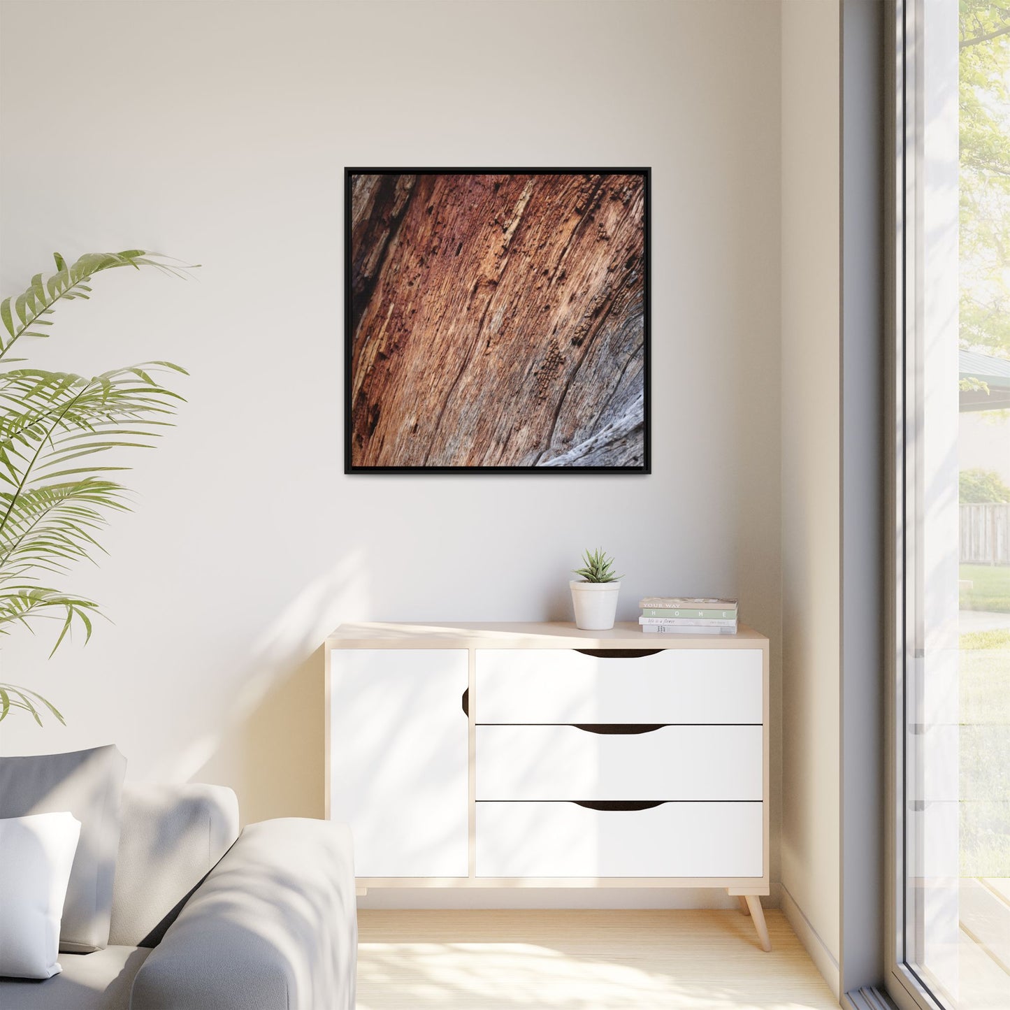 Time's Mark - Unique Stretched Canvas Wall Art - Art By Earth