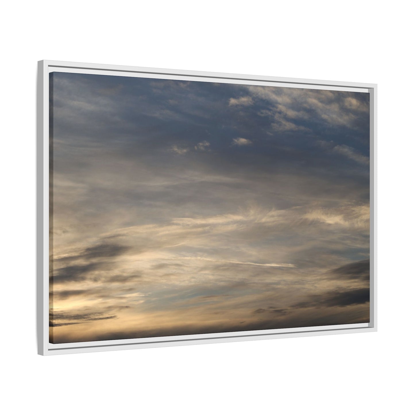 Clouded Thoughts - Unique Stretched Canvas Wall Art - Art By Earth