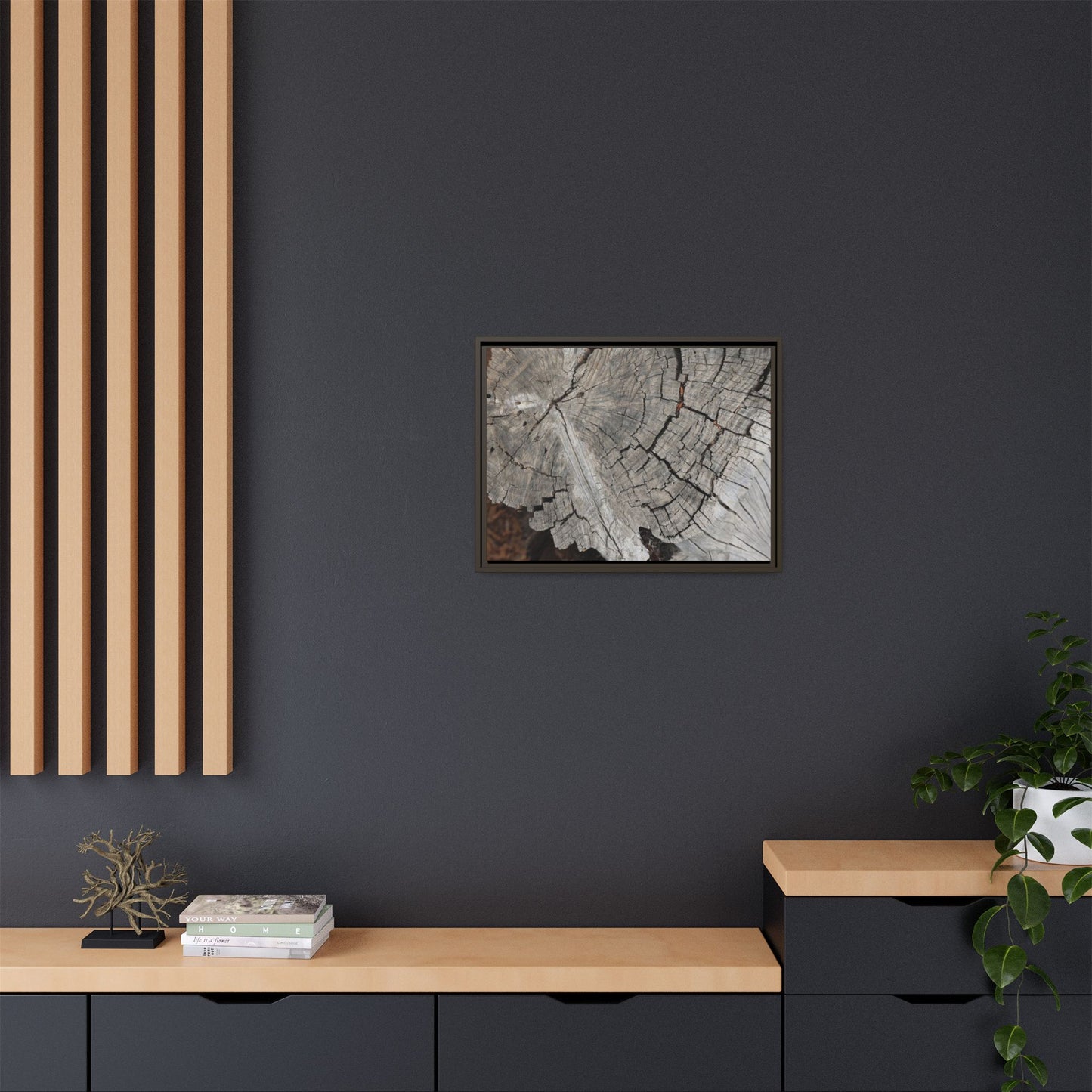 Time's Signature - Unique Stretched Canvas Wall Art - Art By Earth