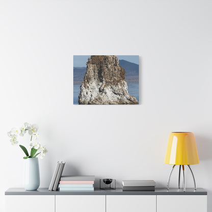 Monolith of Stillness - Unique Frameless Canvas Wall Art