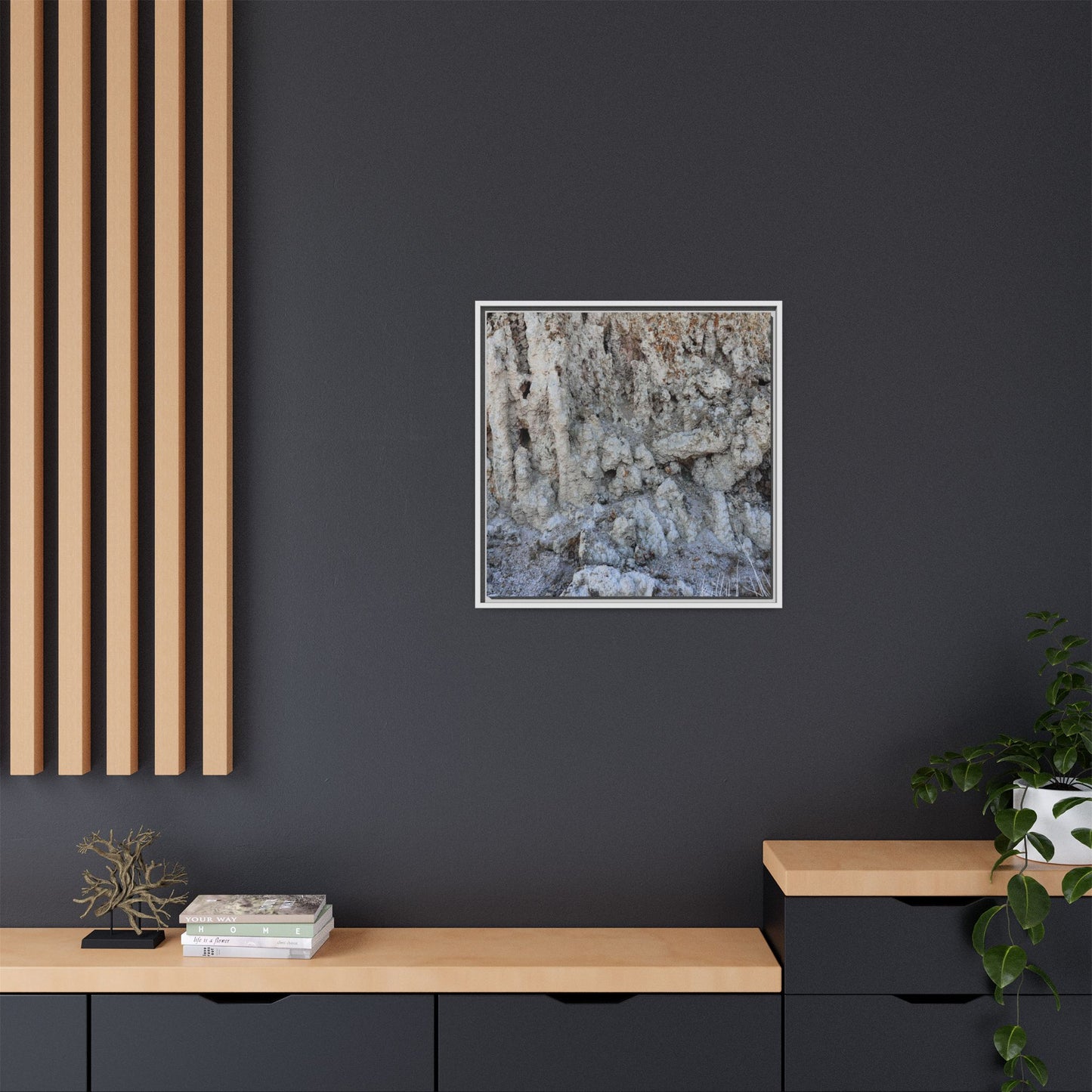 Geological Fragments - Unique Stretched Canvas Wall Art