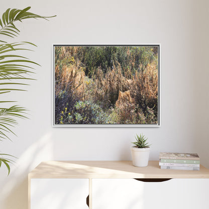 Drought-Stricken Landscape - Unique Stretched Canvas Wall Art - Art By Earth