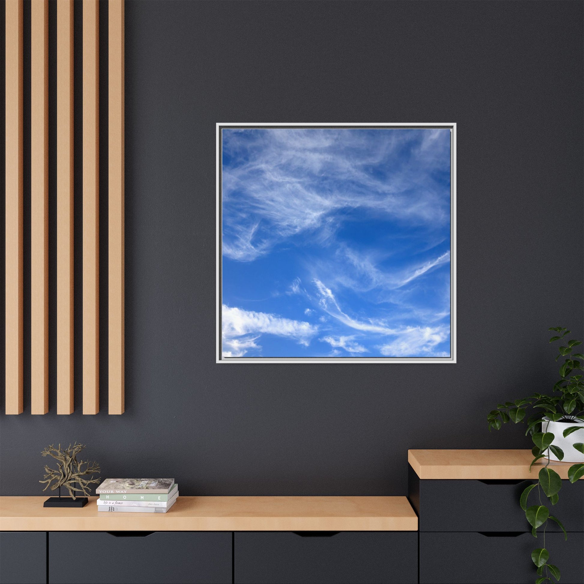 Cloudscape Reverie - Unique Stretched Canvas Wall Art - Art By Earth