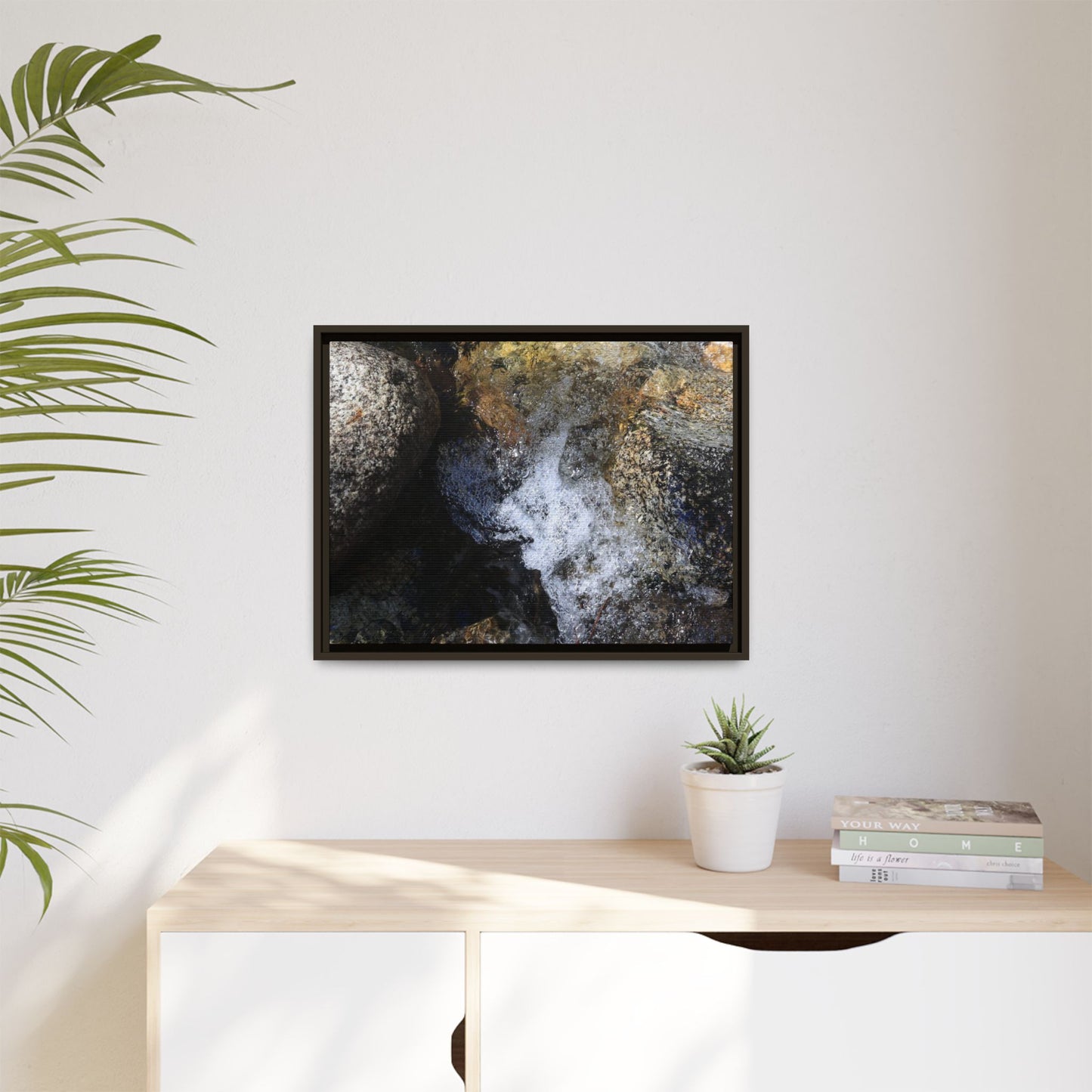 Nature's Turbulence - Unique Stretched Canvas Wall Art - Art By Earth