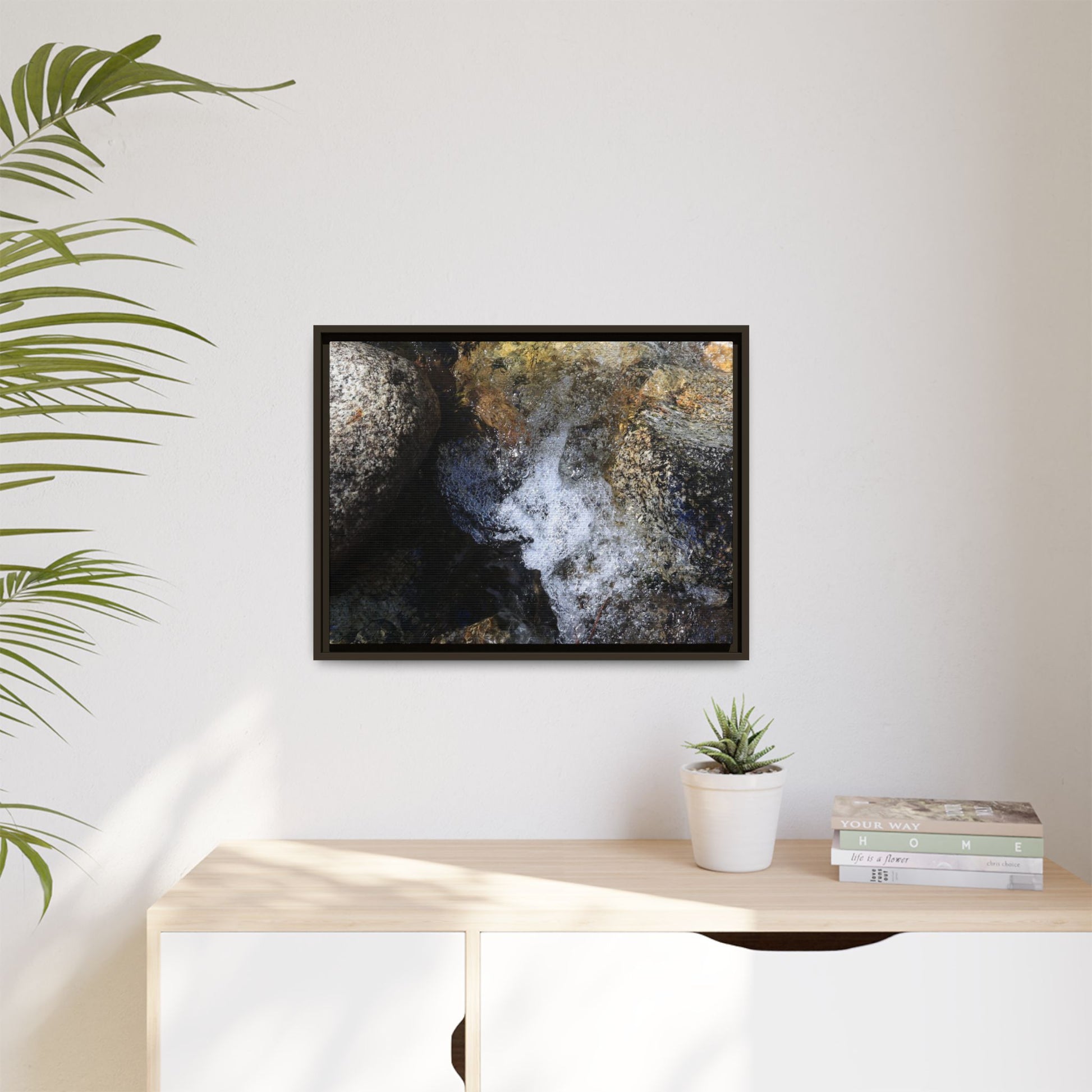 Nature's Turbulence - Unique Stretched Canvas Wall Art - Art By Earth