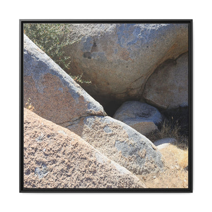 Boulder Shelter - Unique Stretched Canvas Wall Art