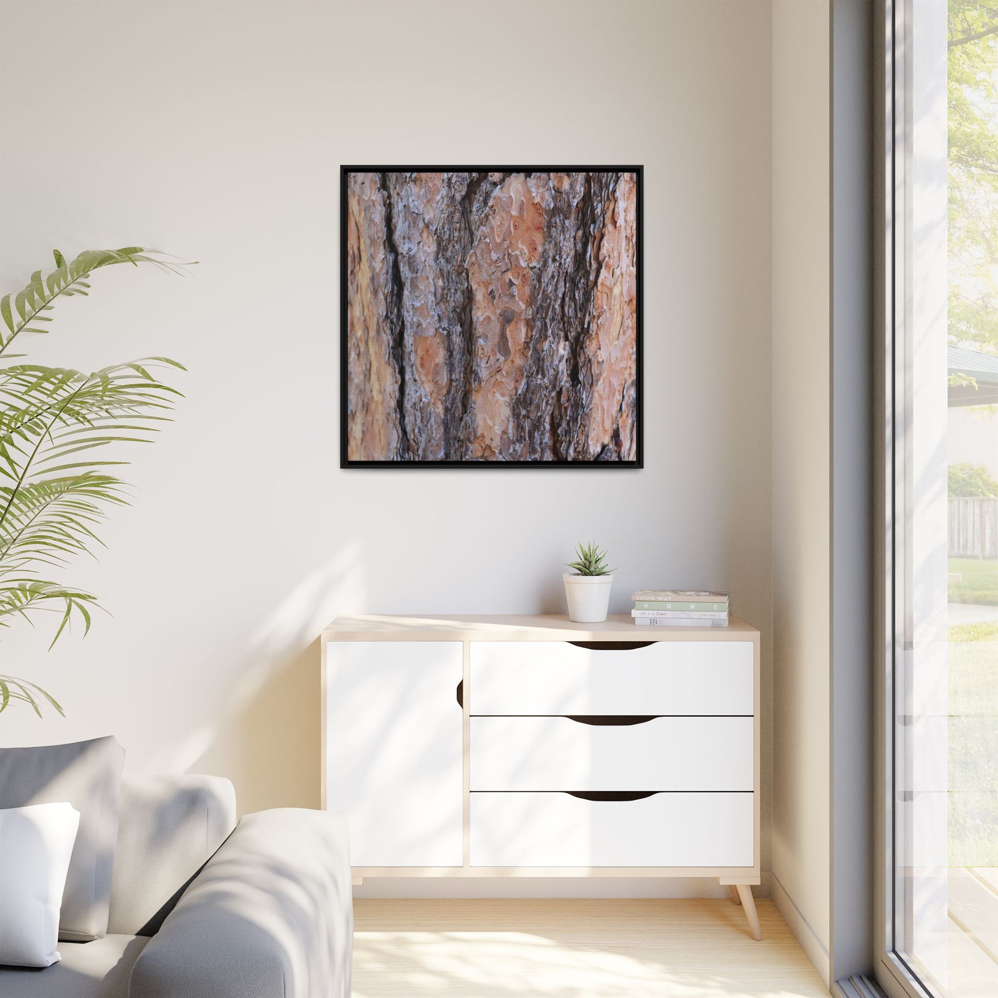 Earthy Embrace - Unique Stretched Canvas Wall Art - Art By Earth