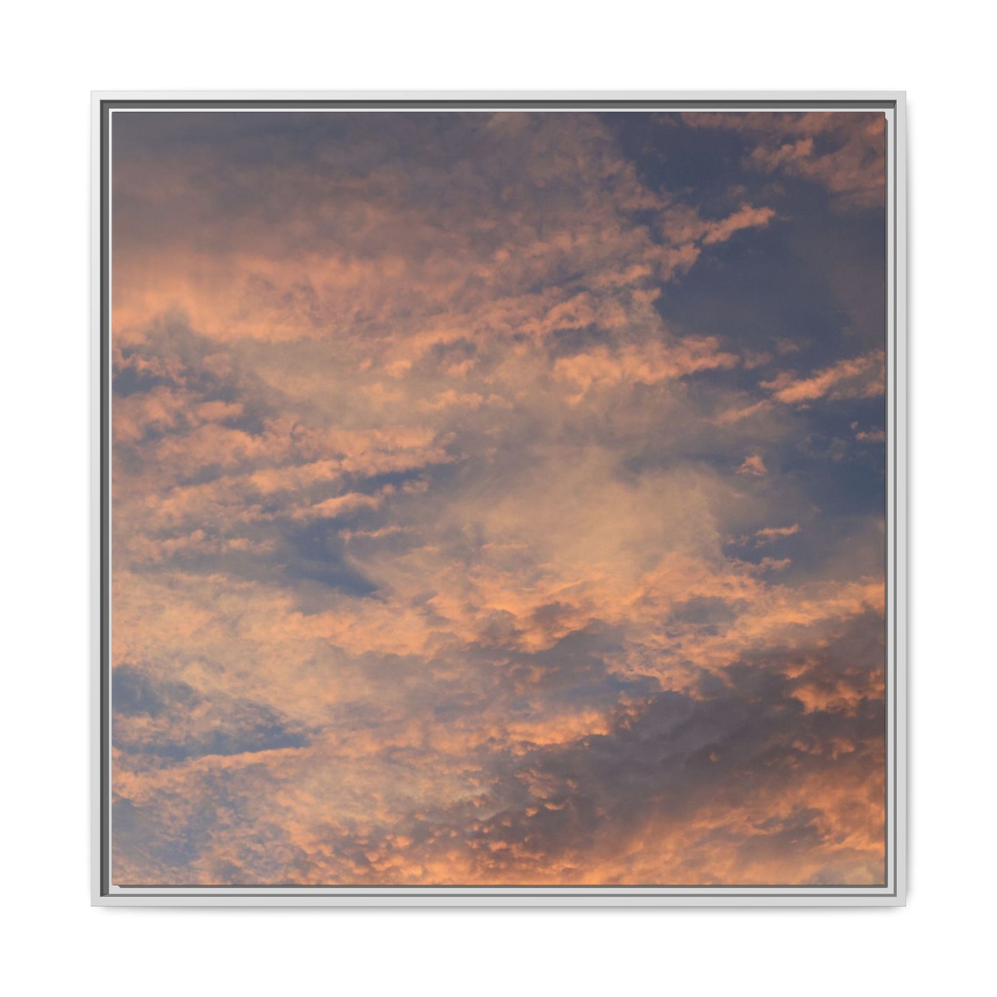 Sunset's Ethereal Canvas - Unique Stretched Canvas Wall Art - Art By Earth